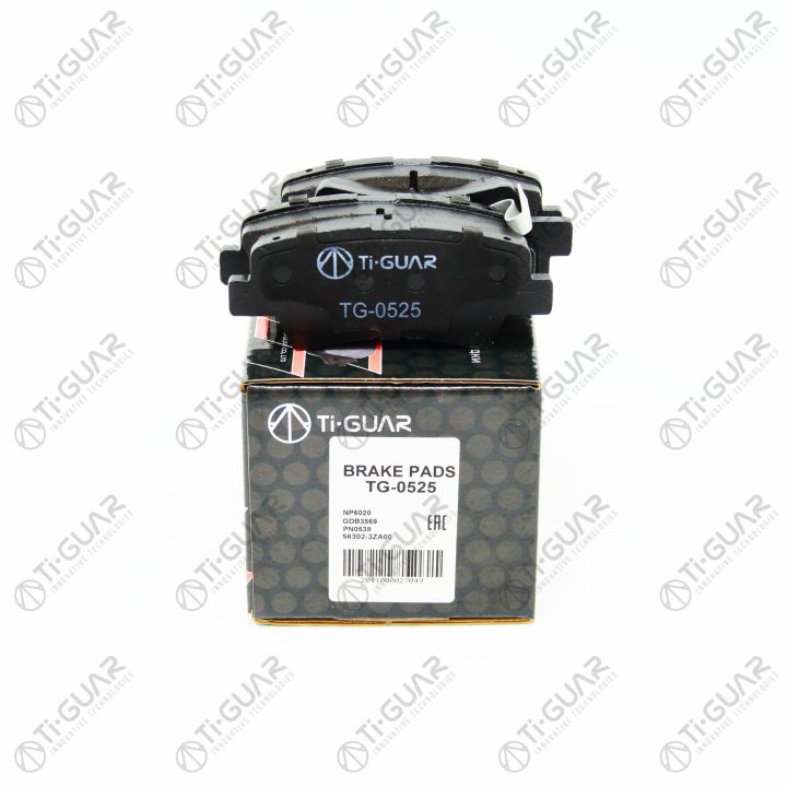 Тормозные колодки TG-0525/PN0538* Ti·GUAR