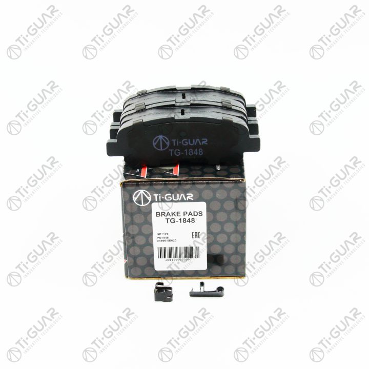 Тормозные колодки TG-1848/PN1848* Ti·GUAR